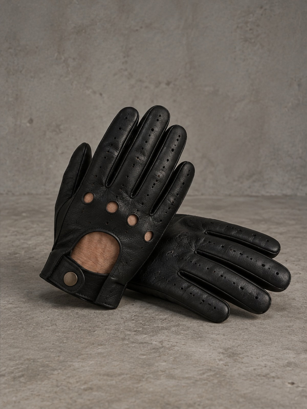 Guantes de Conducción Elegante - Negro