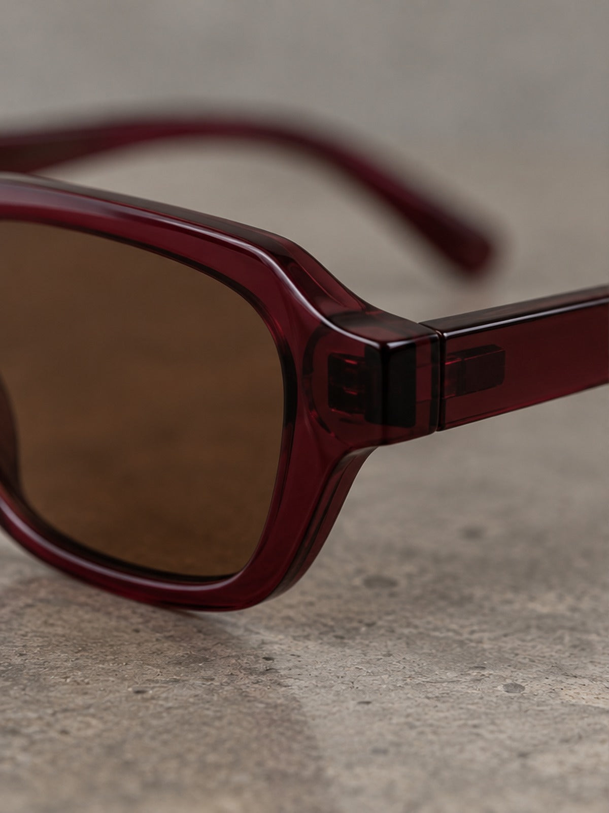 Gafas de Sol Estrechas - Burdeos