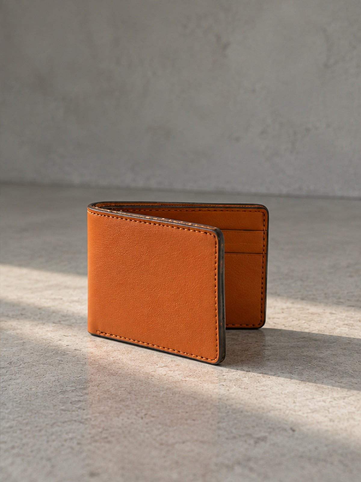 Cartera plegable - Caramelo