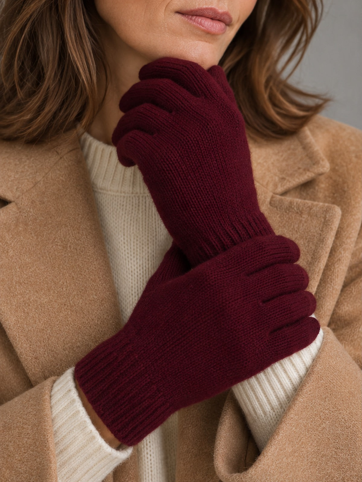 Guantes Versátil - Burdeos
