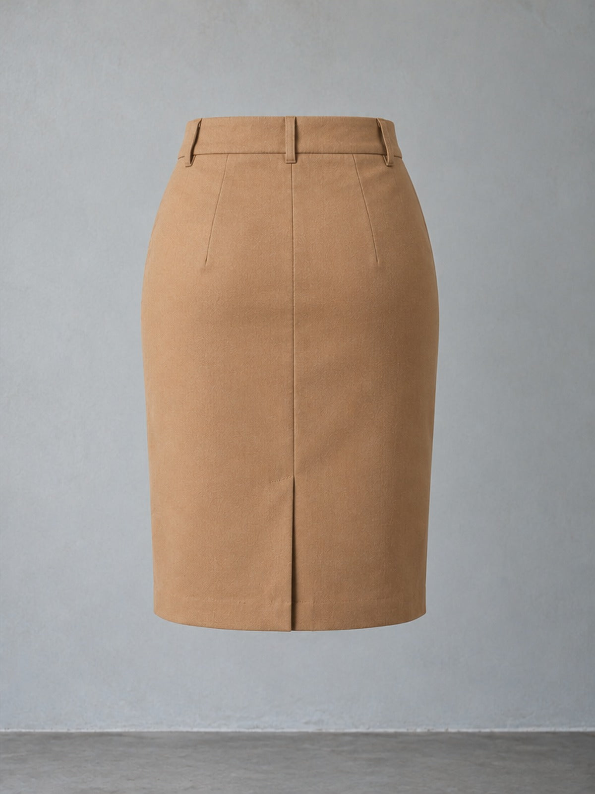Falda Recta - Camel