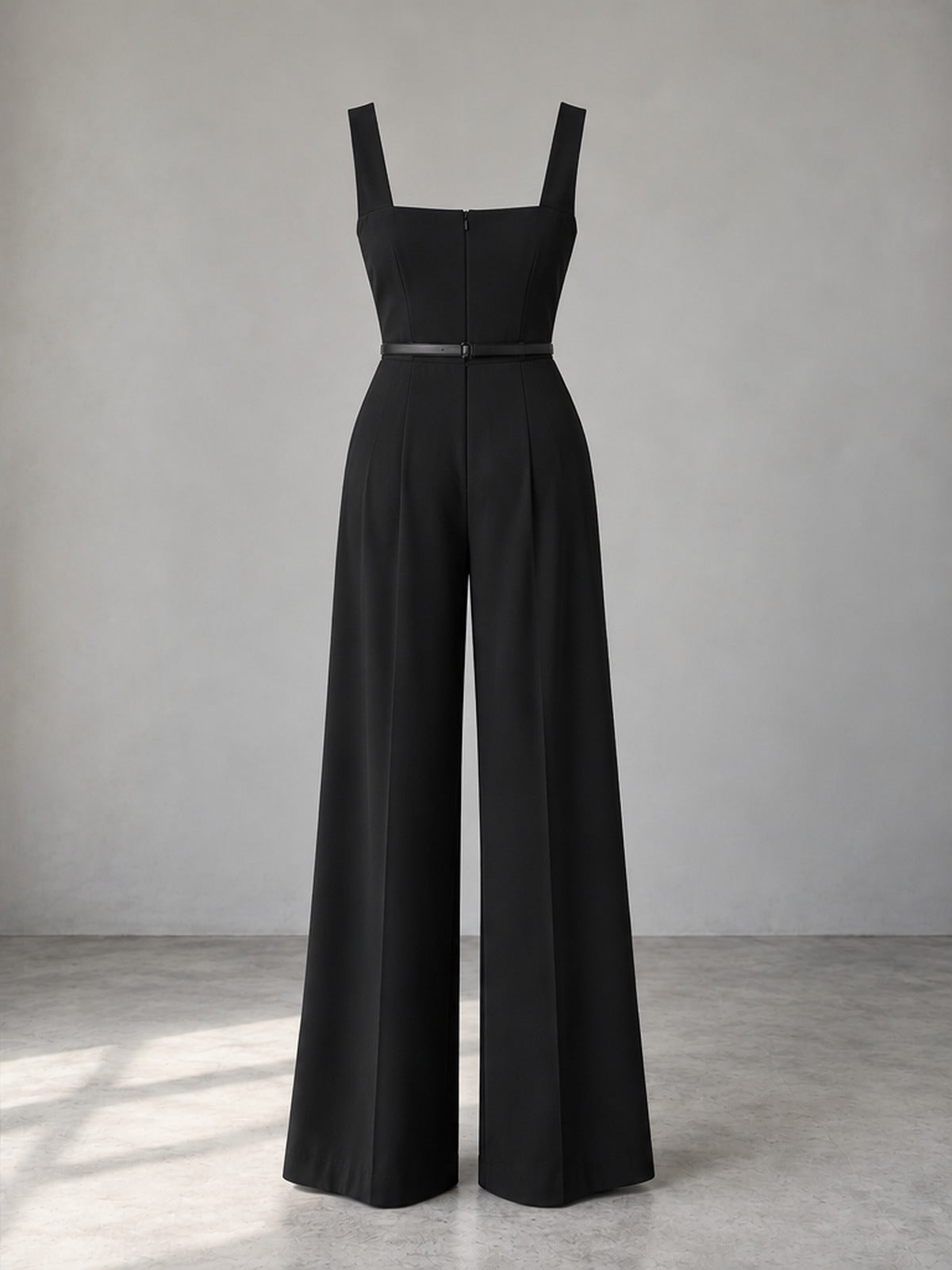 Mono Largo Pierna Ancha - Negro