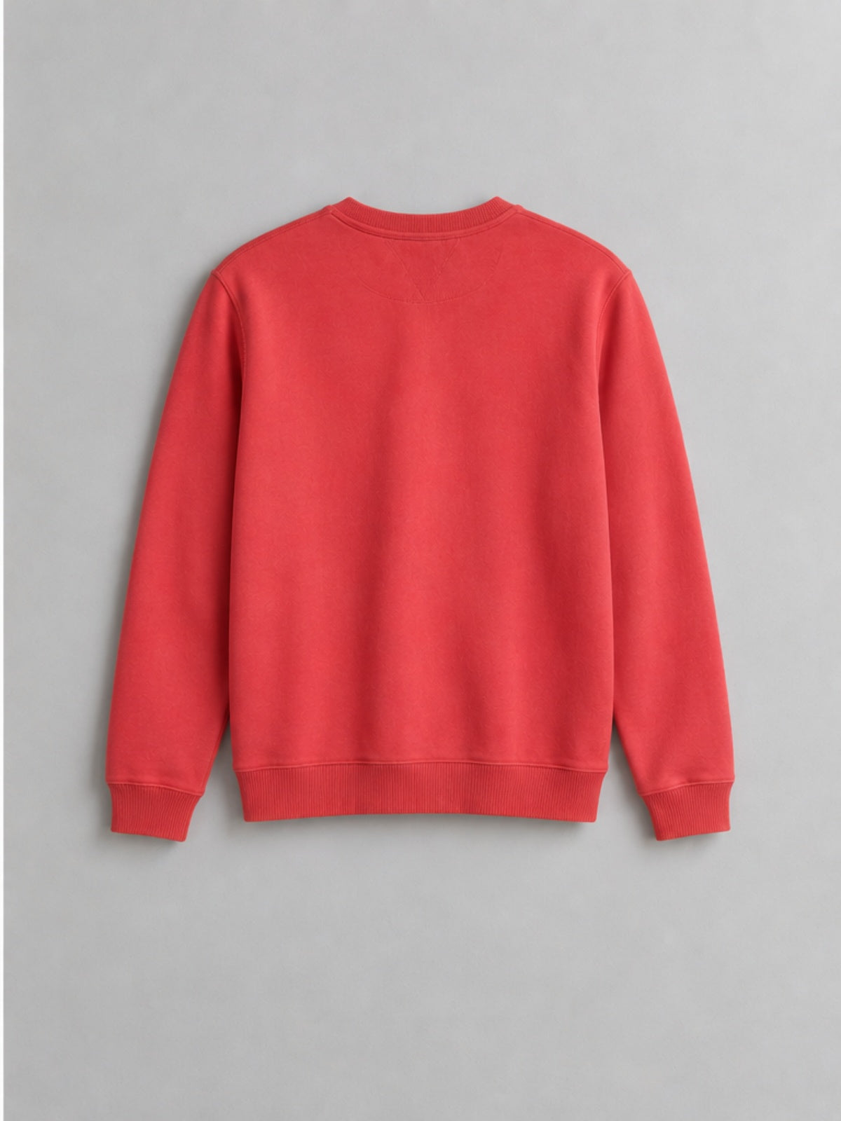 Sudadera Cuello Redondo - Rojo Coral