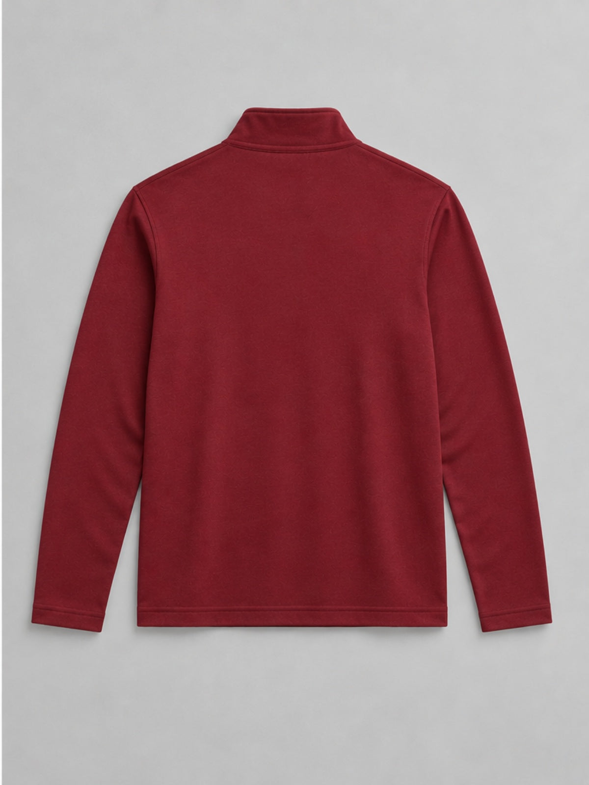 Jersey Cuarto de Cremallera - Rojo Vino