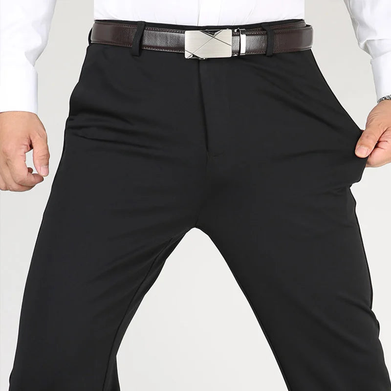 Pantalón de Vestir Elástico - Negro