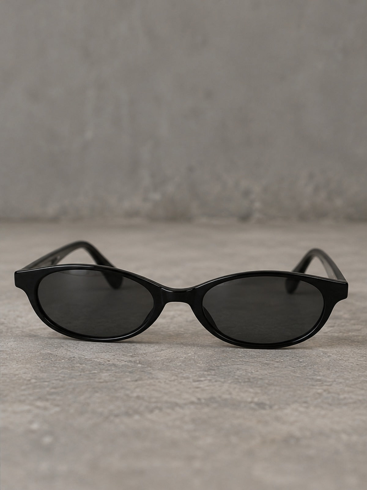Gafas de Sol Ovaladas - Negro