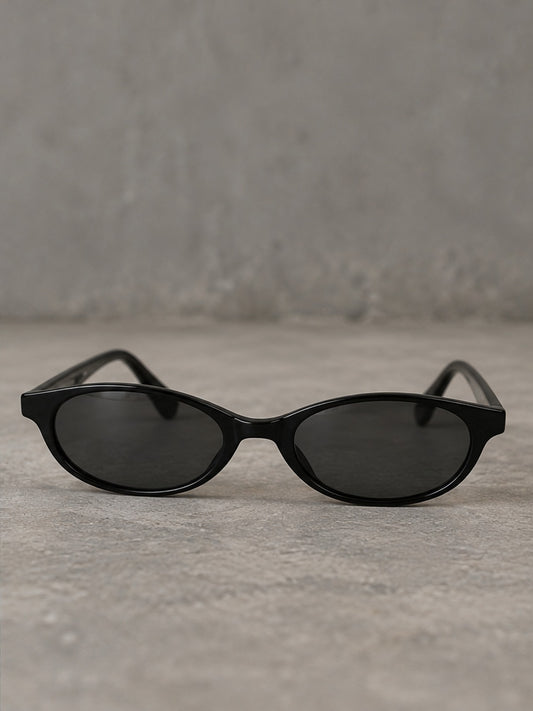Gafas de Sol Ovaladas - Negro