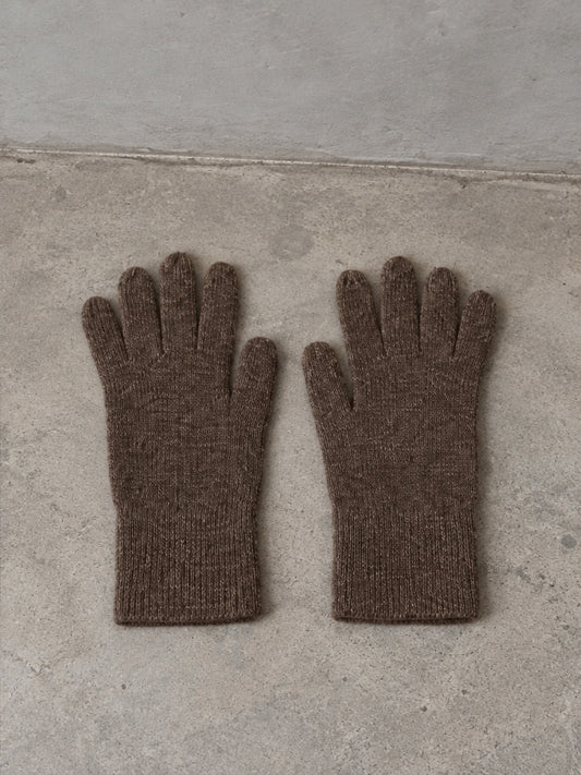 Guantes de Punto Versátil - Marrón