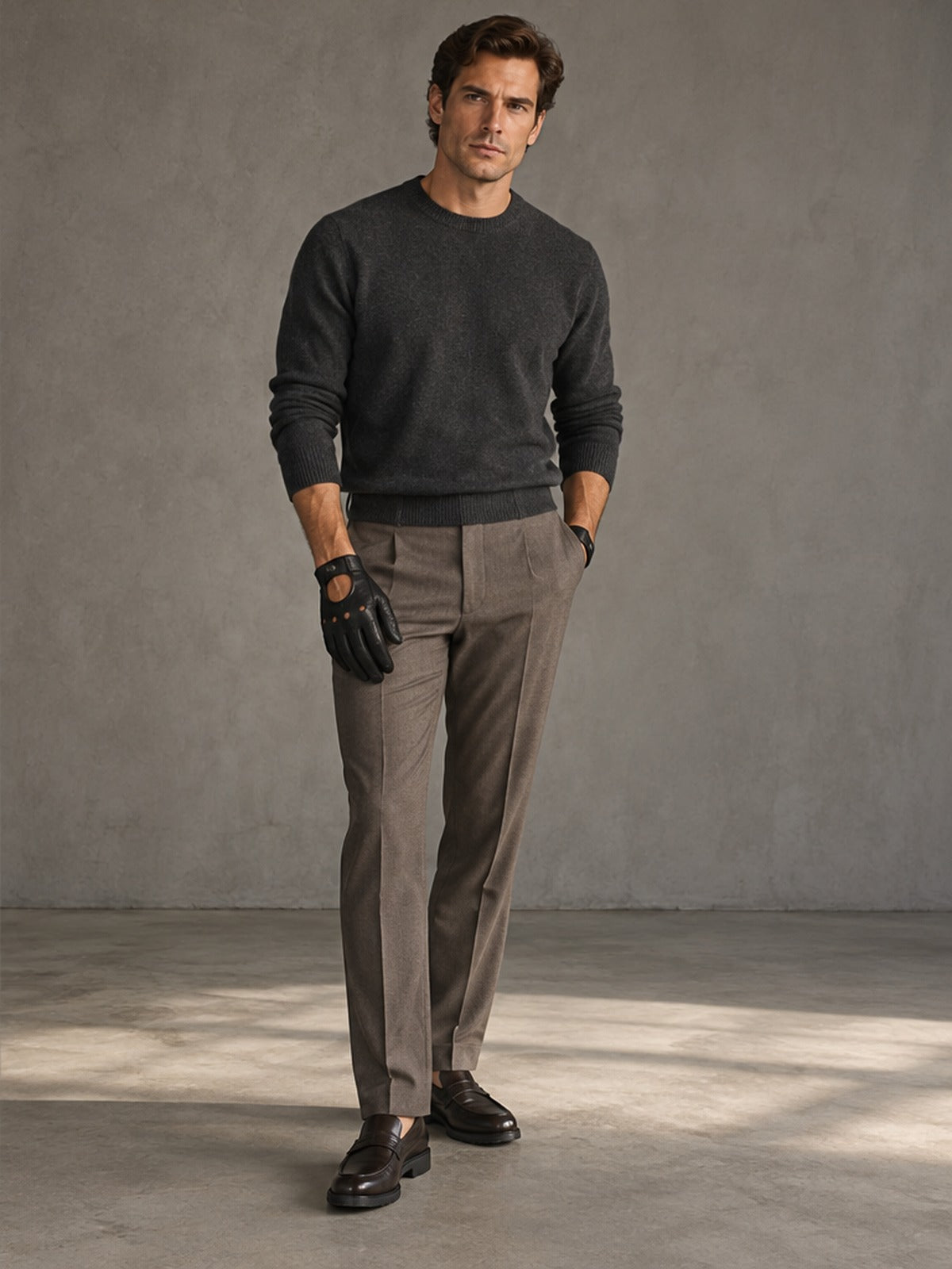Guantes de Conducción Elegante - Negro