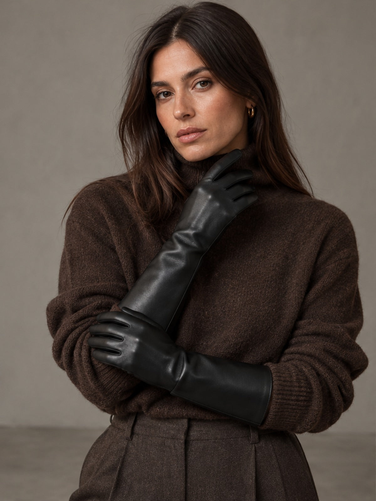Guantes Largos Esencial - Negro