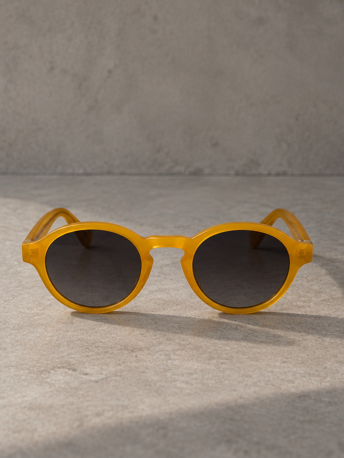 Gafas de Sol Redondas - Ámbar