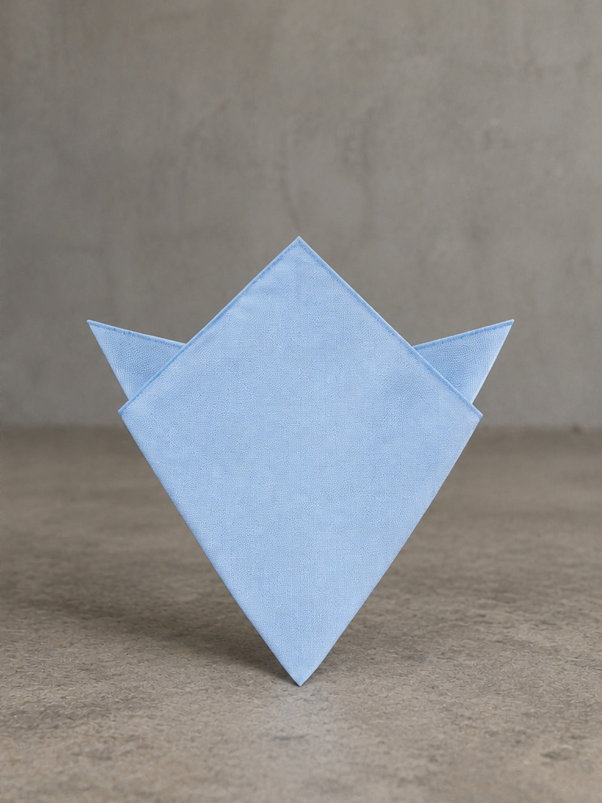 Pañuelo de Bolsillo Tejido - Azul Hielo