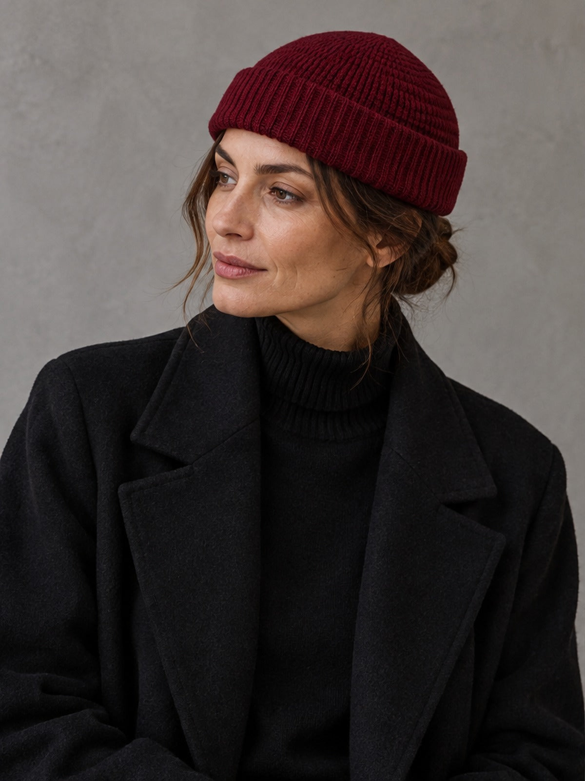 Gorro - Rojo vino