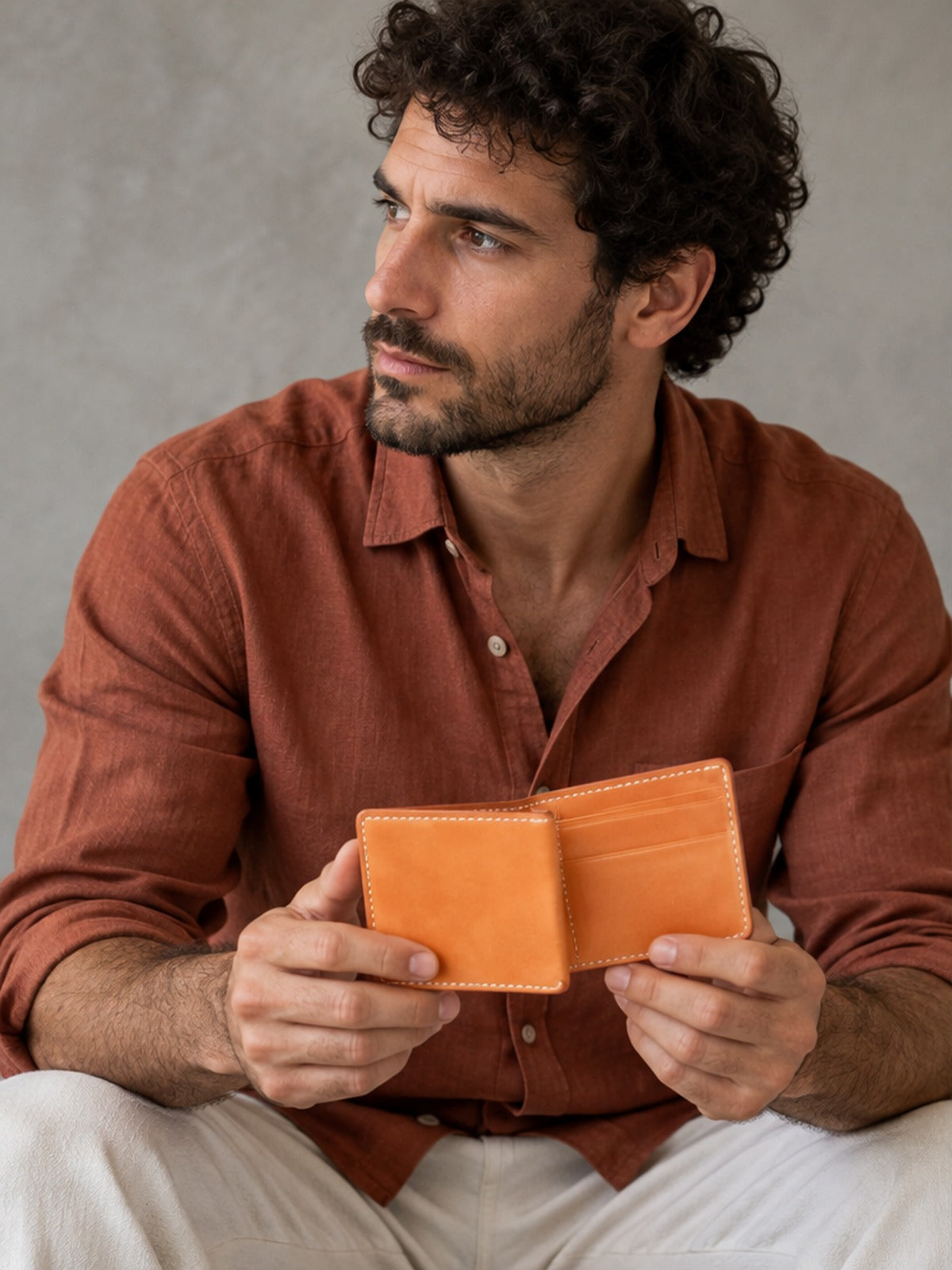 Cartera plegable - Naranja