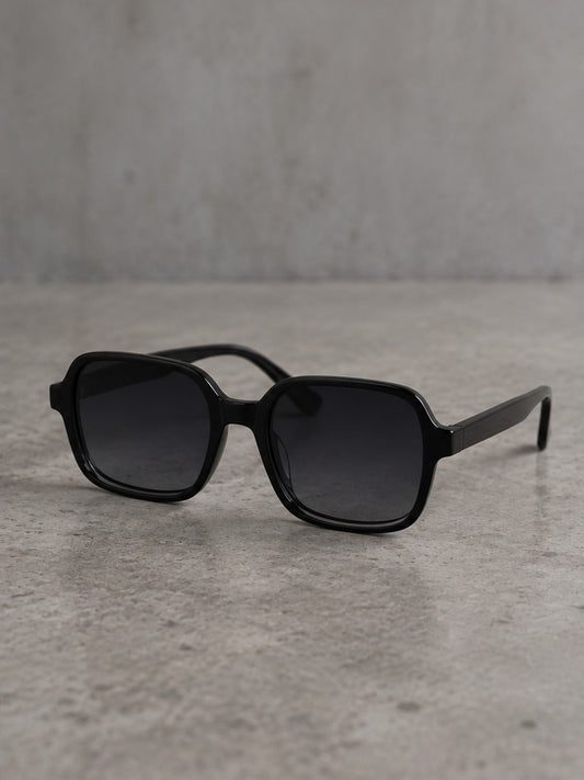 Gafas de Sol Cuadradas - Negro