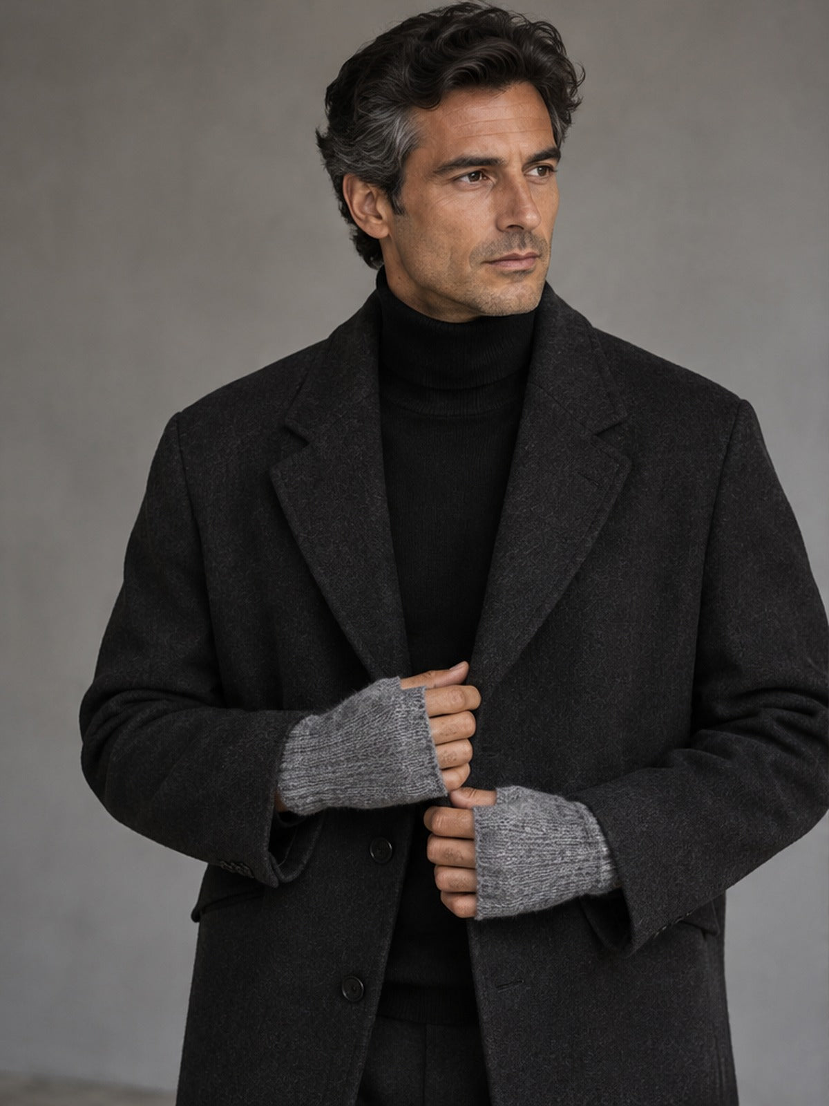 Mitones Elegante - Gris
