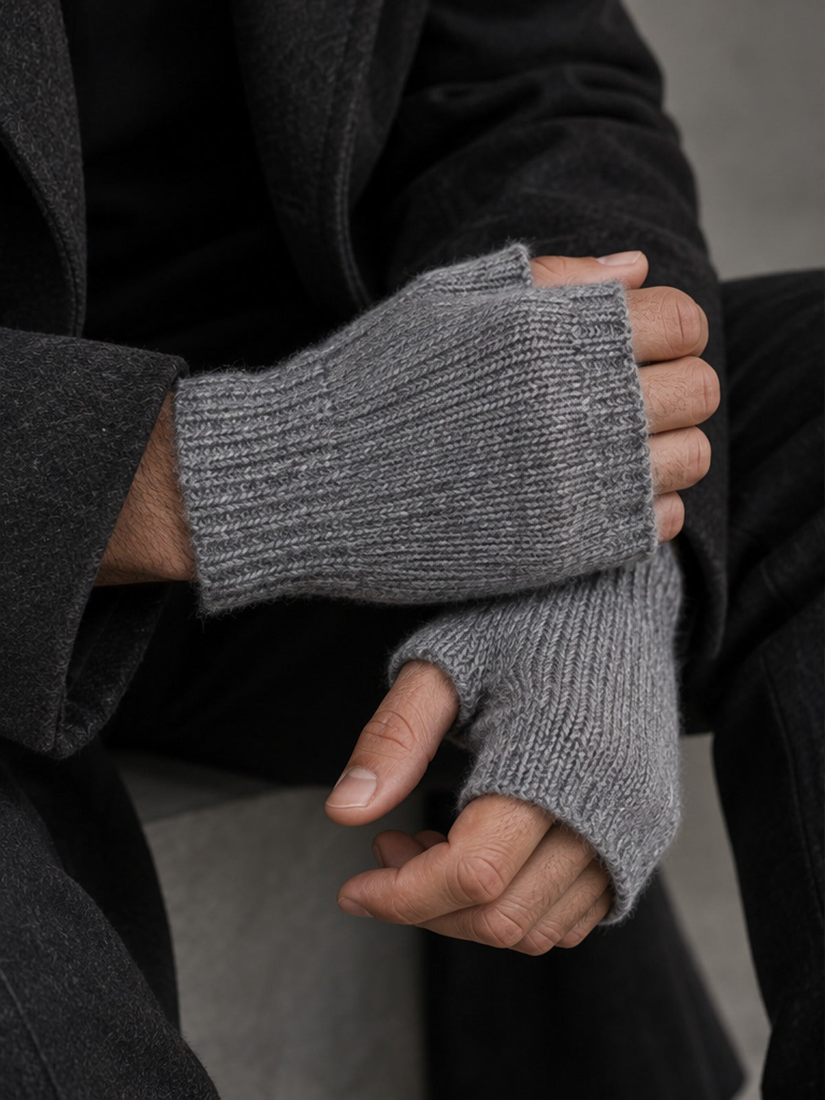 Mitones Elegante - Gris