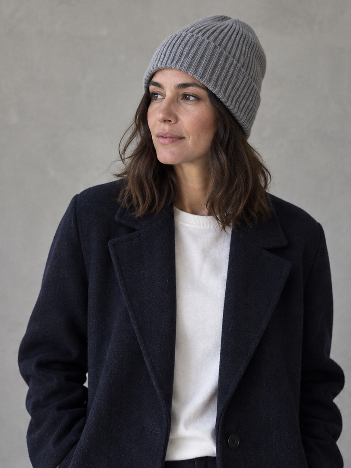 Gorro Canalé - Gris perla