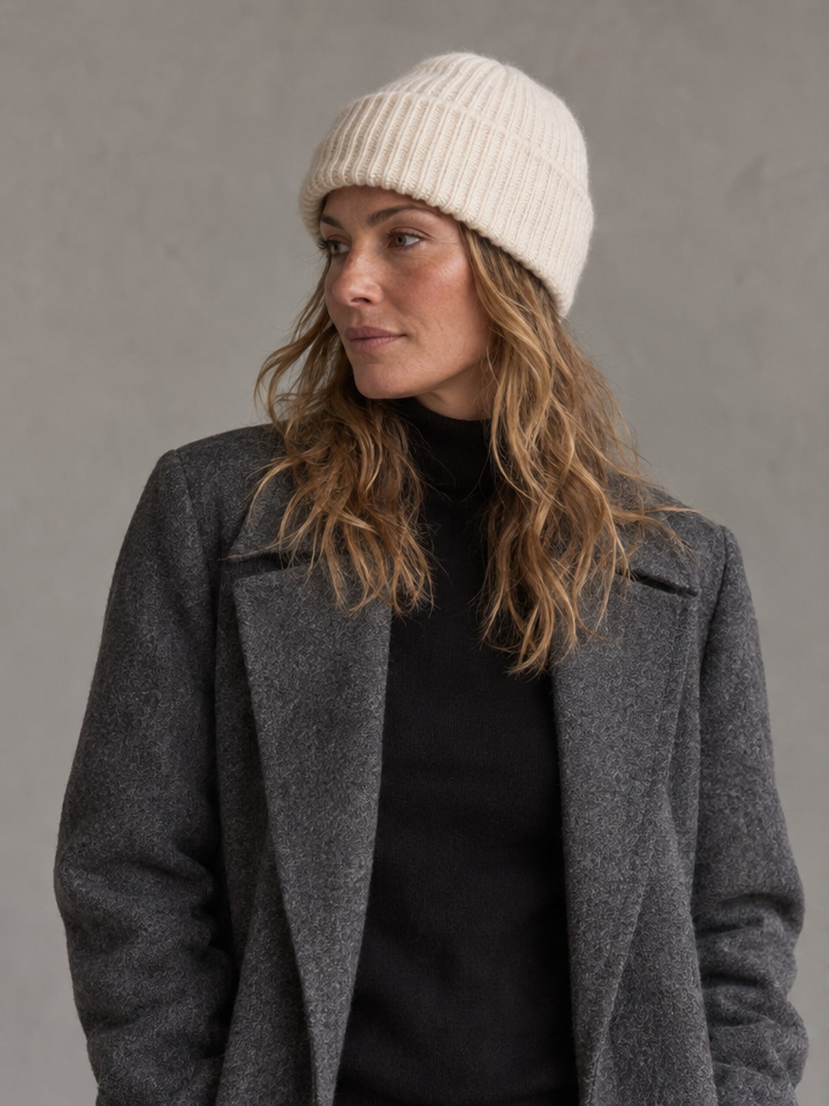 Gorro Canalé - Marfil
