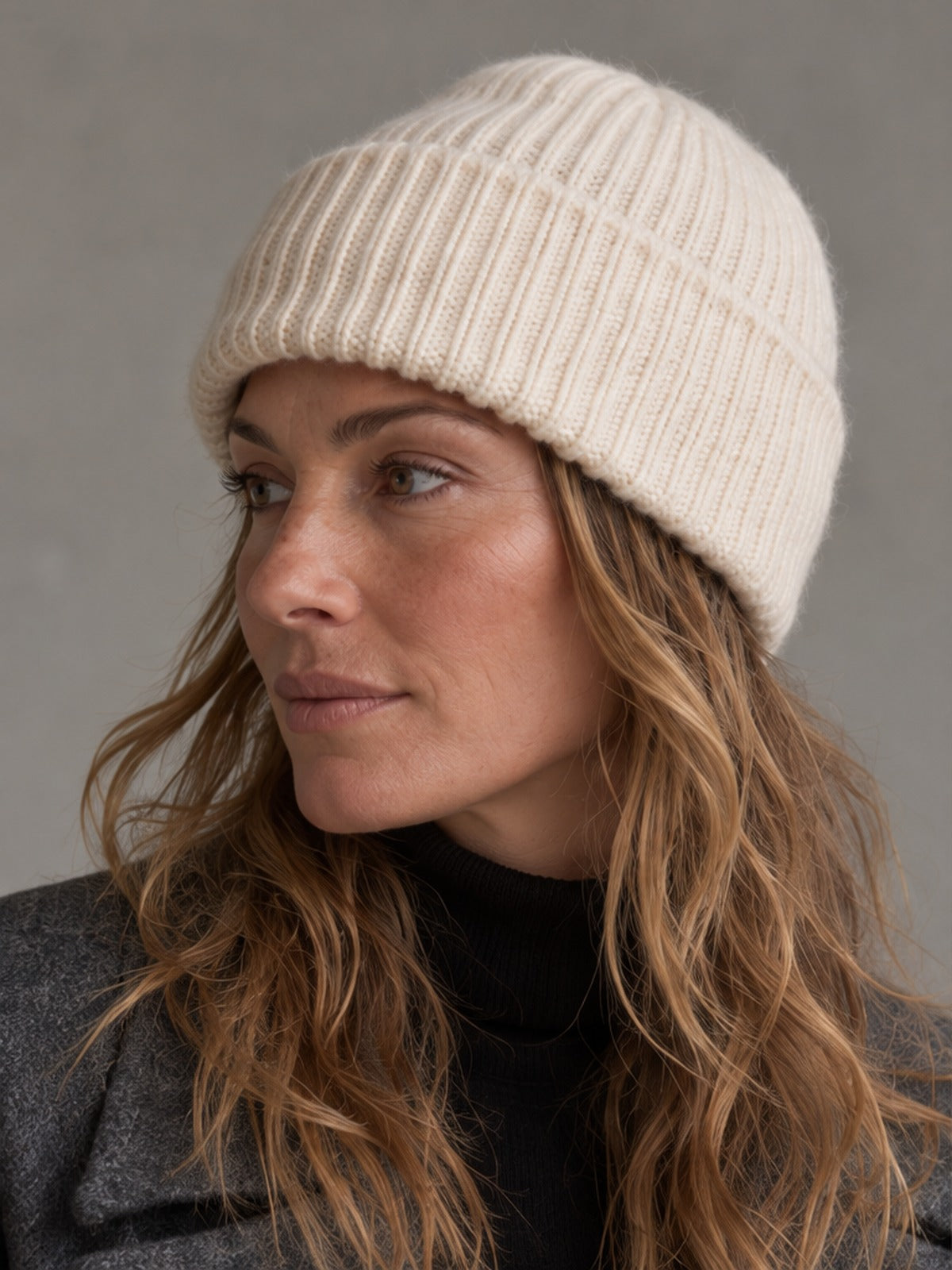 Gorro Canalé - Marfil