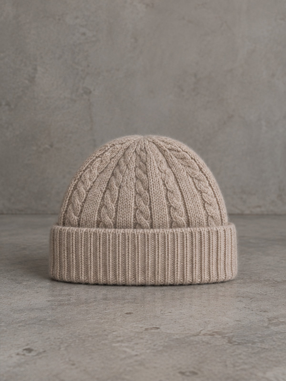 Gorro Trenzado - Avena