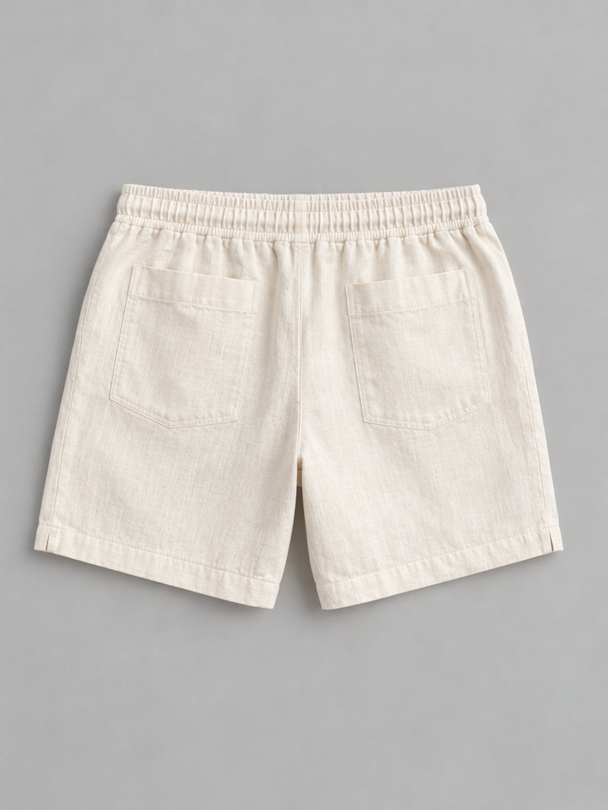 Bermuda Corta Elegante - Blanco Roto