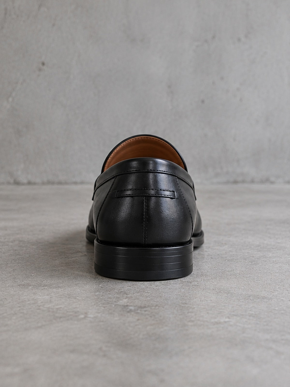 Mocasín Elegante Liso - Negro