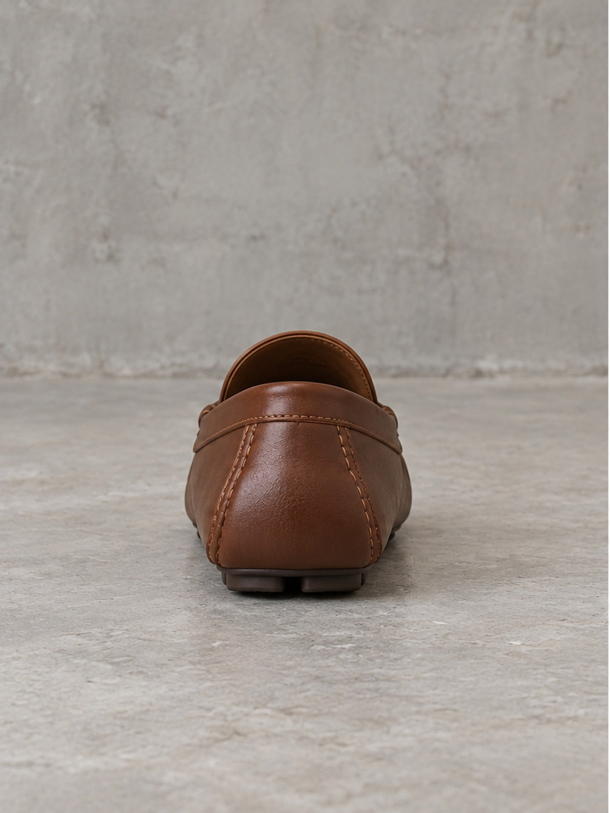 Mocasín Fruncido Elegante Suave - Marrón