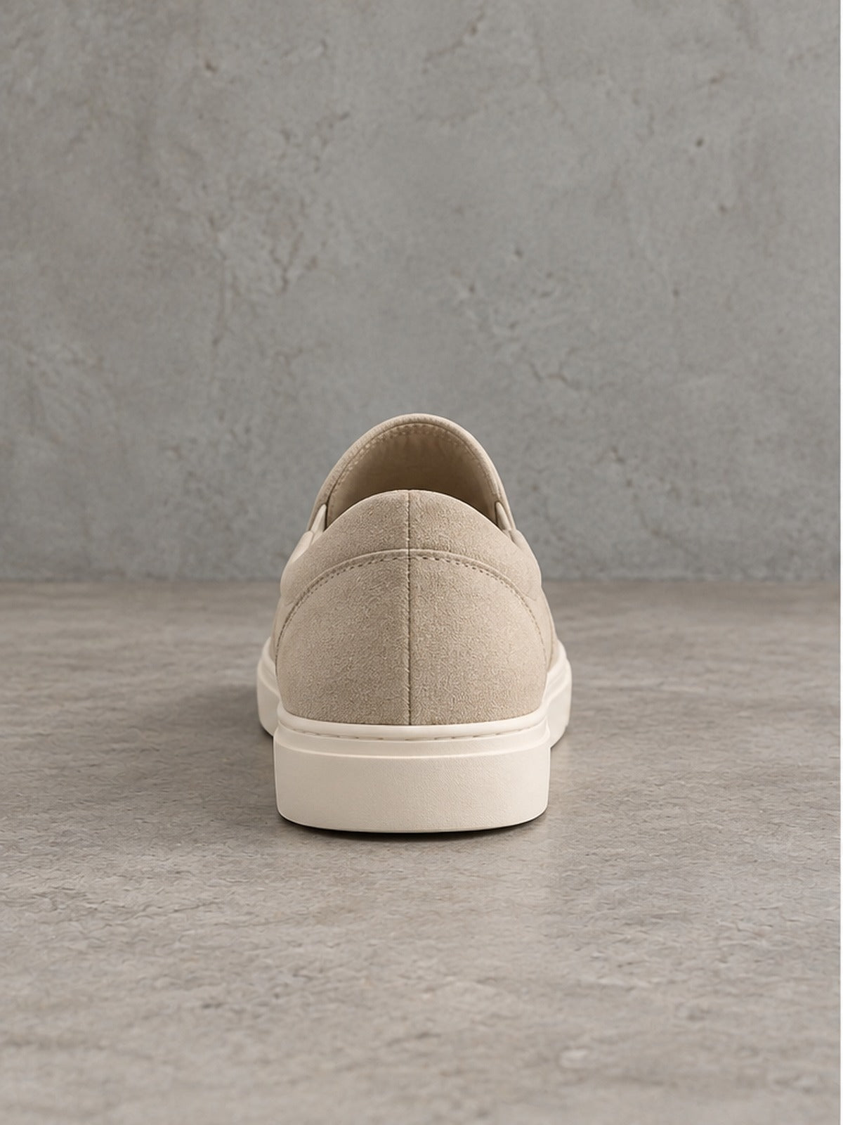 Zapatilla Slip-in - Beige Claro