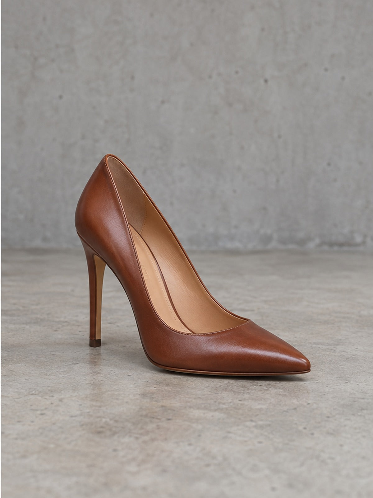 Zapato Tacón Esencial - Marrón