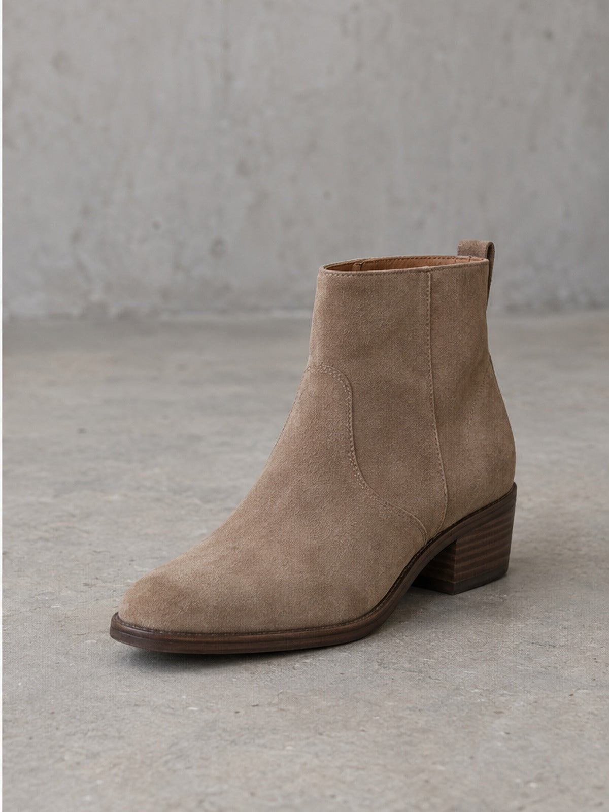Botín París - Beige Oscuro