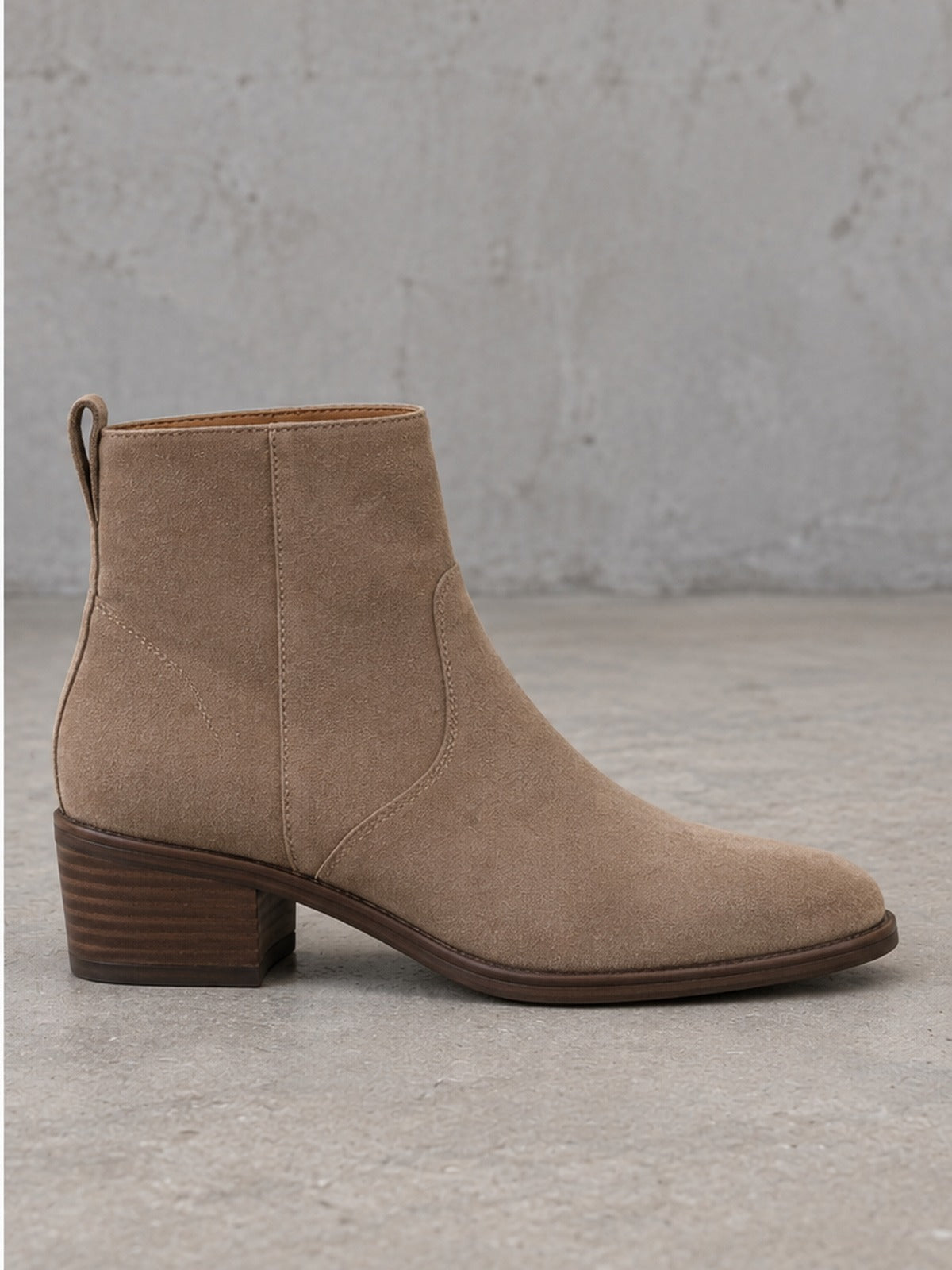Botín París - Beige Oscuro