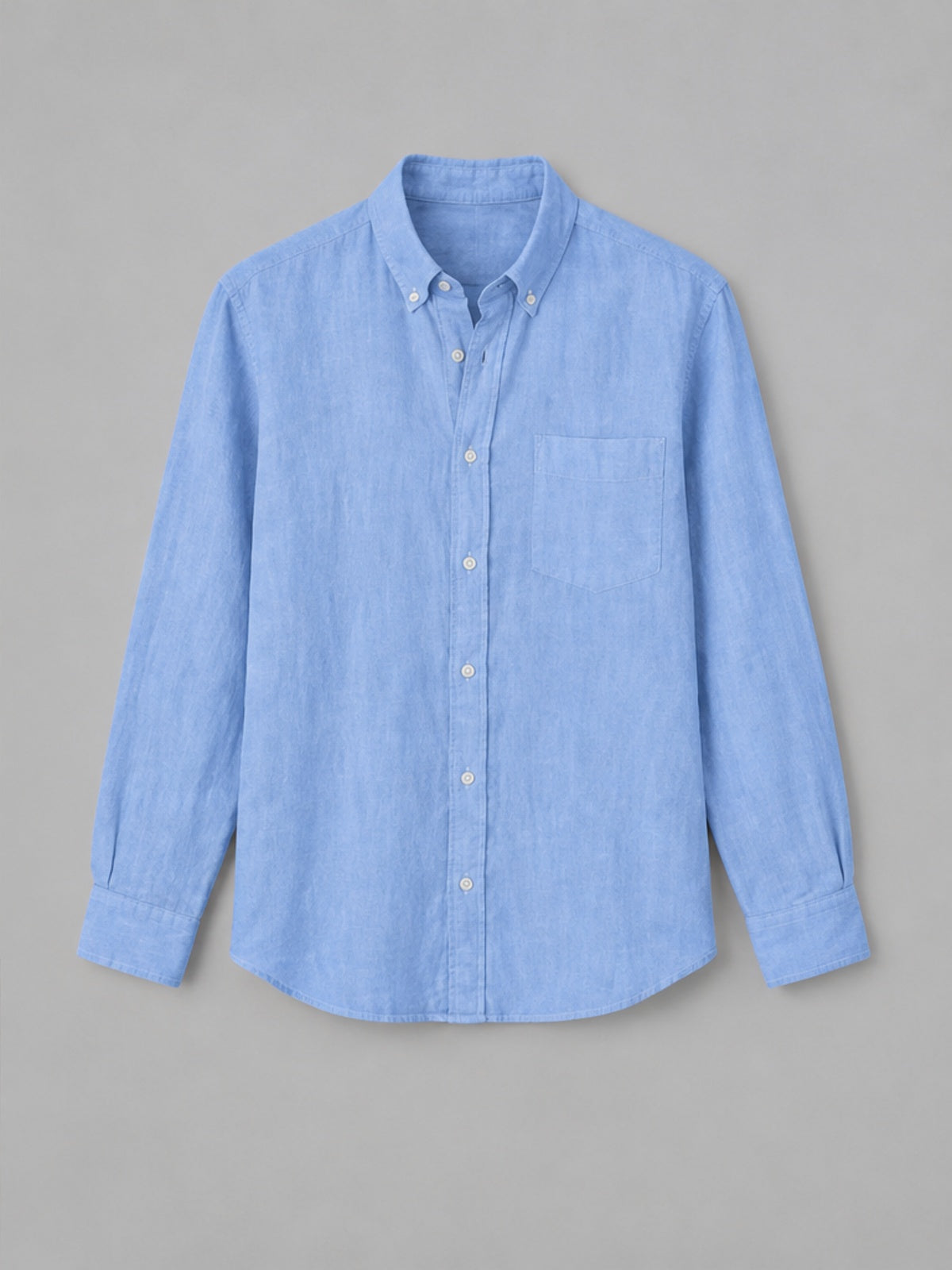 Camisa Button-Down - Azul