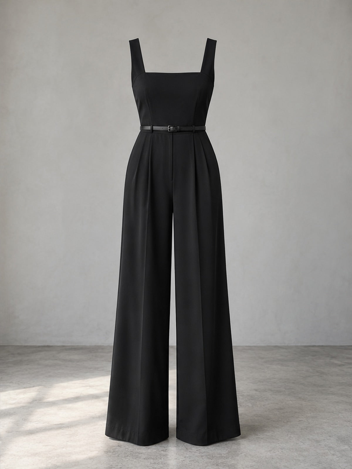 Mono Largo Pierna Ancha - Negro