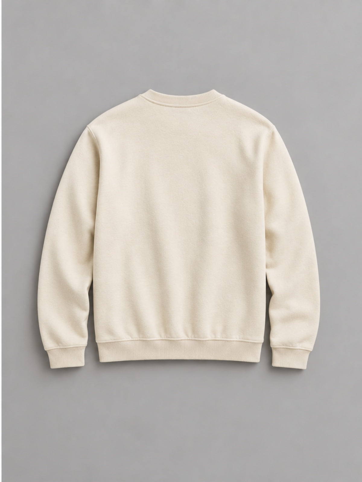Sudadera Cuello Redondo - Crudo