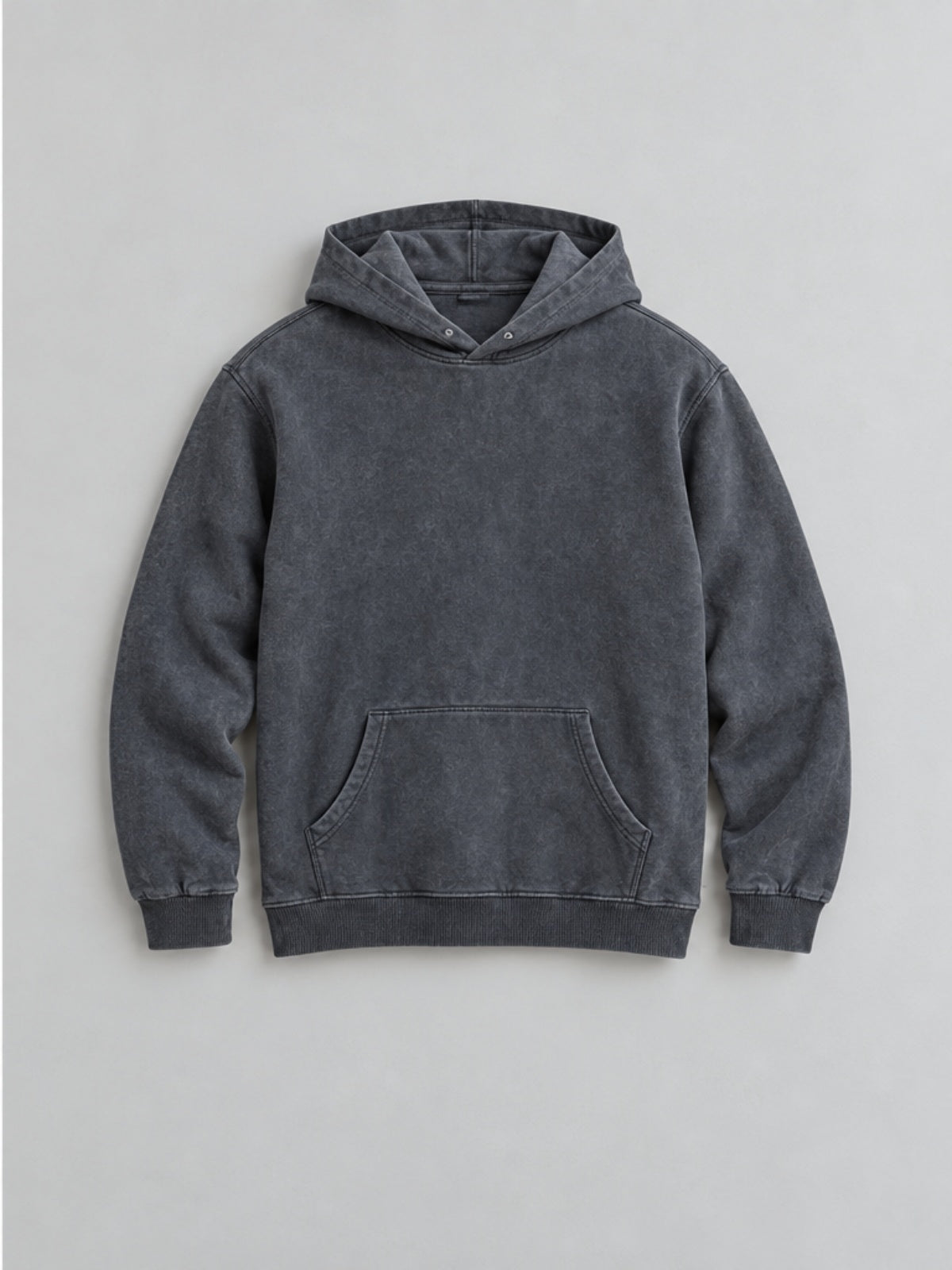 Sudadera con Capucha - Gris Carbón