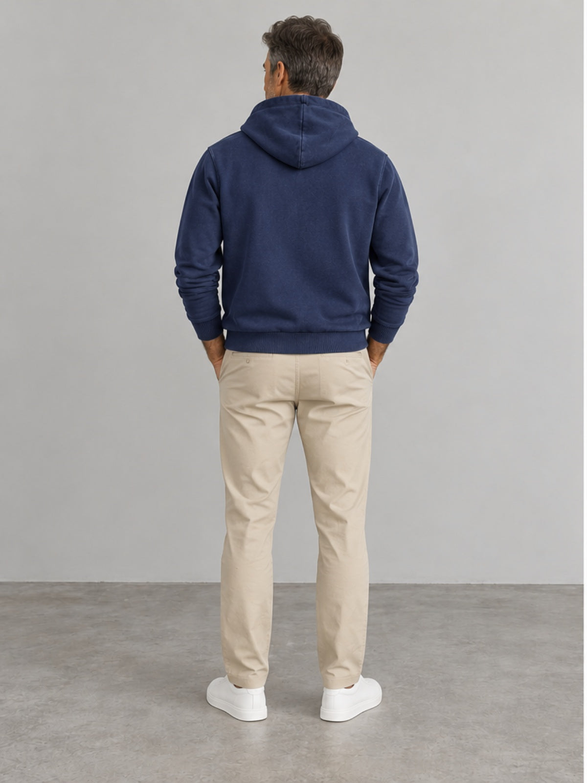 Sudadera con Capucha - Azul Índigo