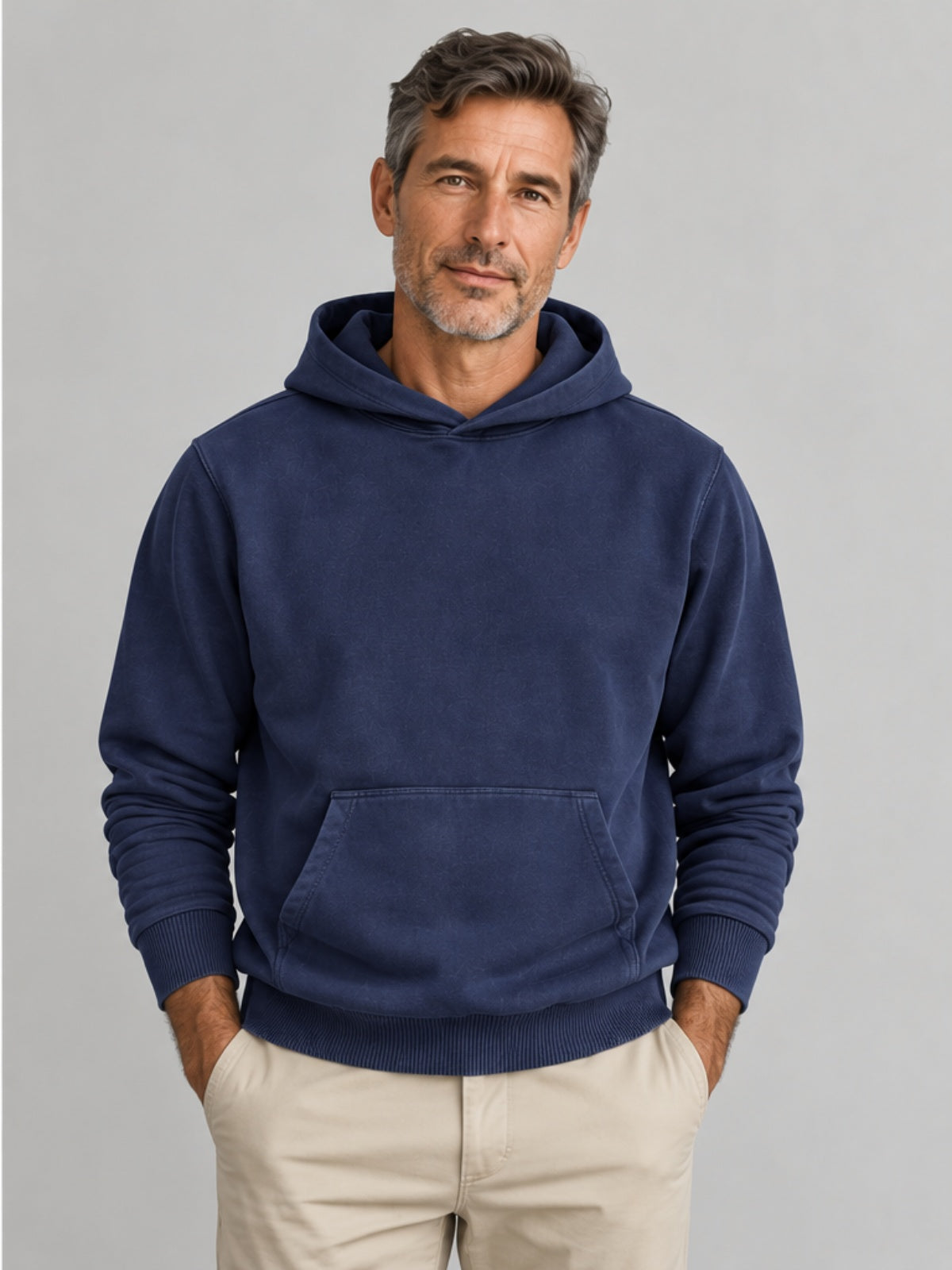 Sudadera con Capucha - Azul Índigo