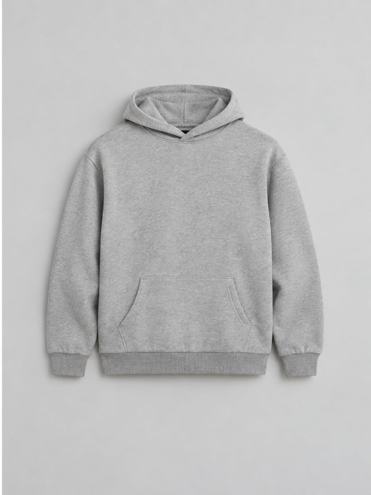 Sudadera con Capucha - Gris Jaspeado