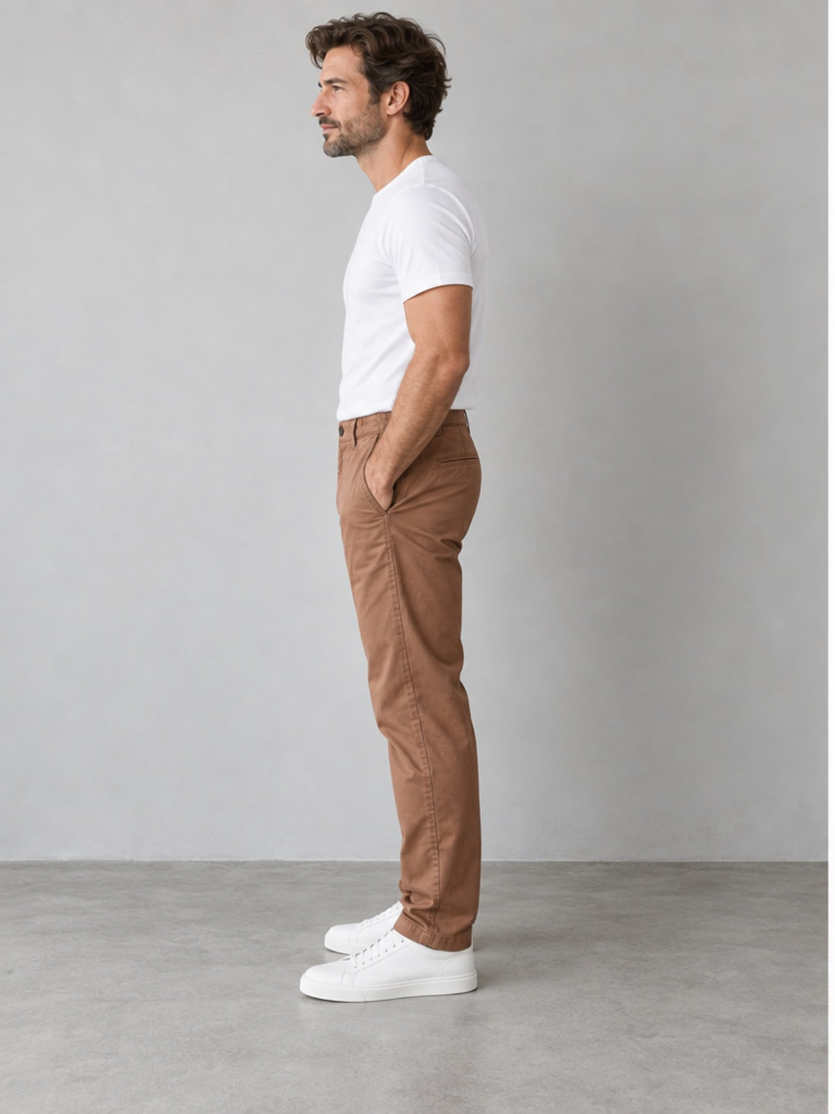 Pantalón Chino - Marrón Cobre