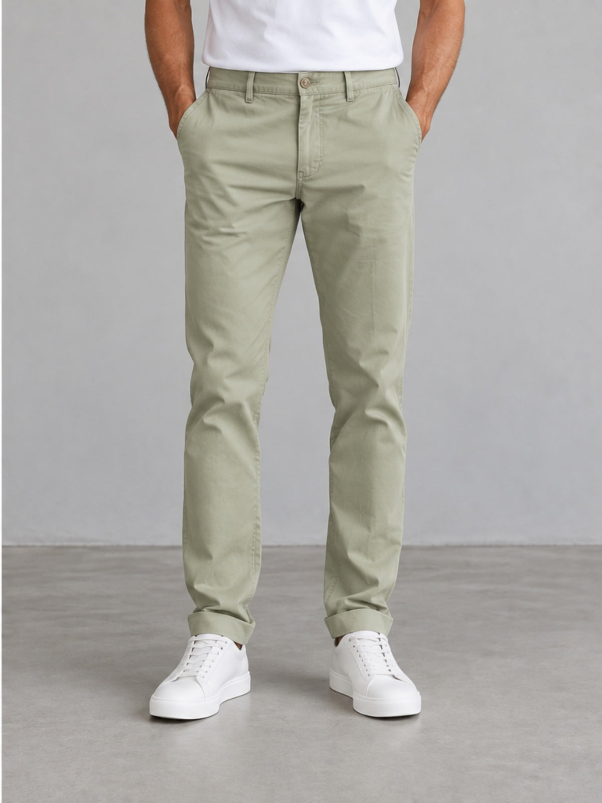Pantalón Chino - Verde Salvia