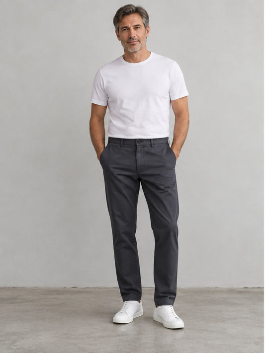 Pantalón Chino - Gris Antracita