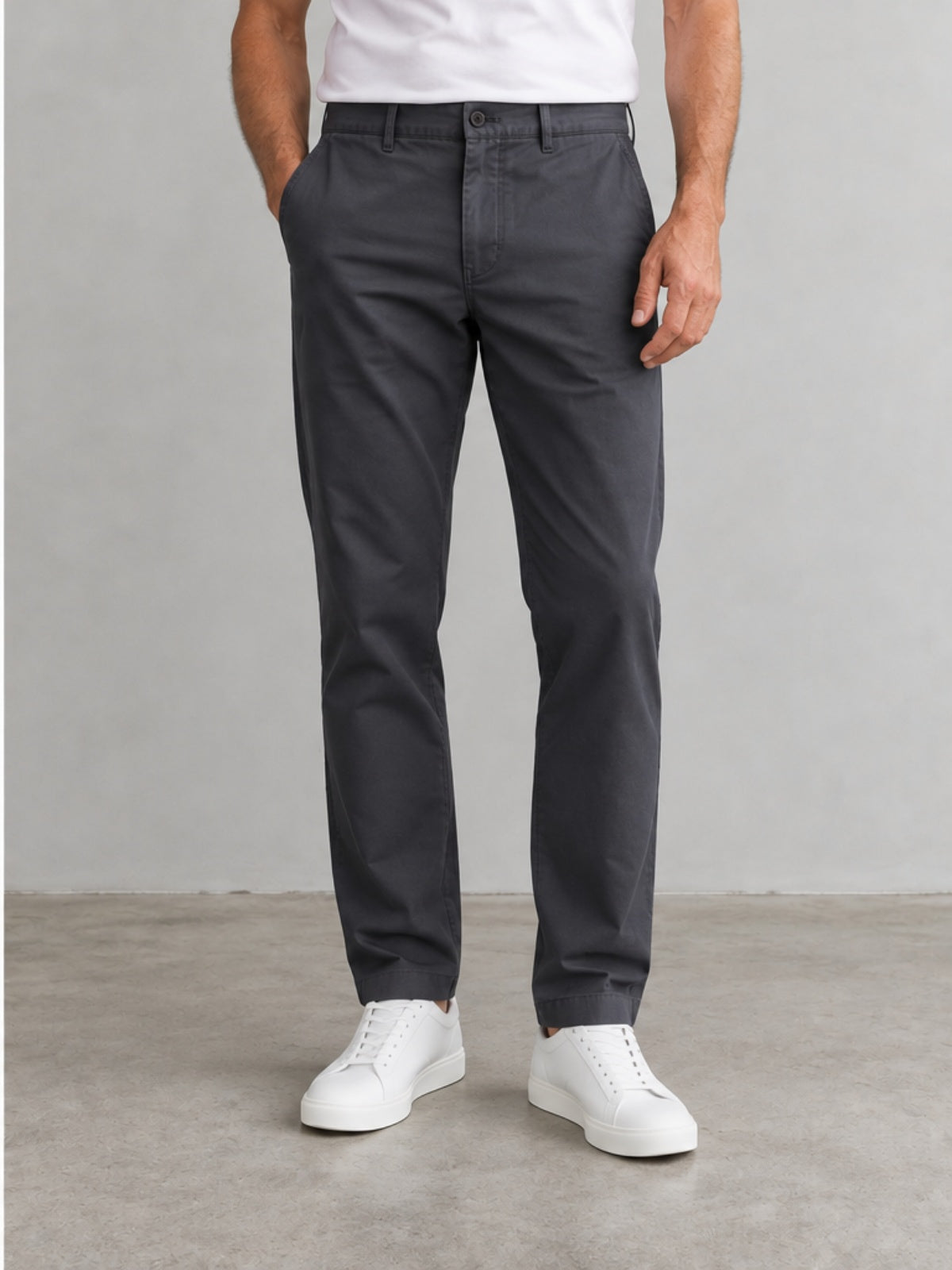 Pantalón Chino - Gris Antracita