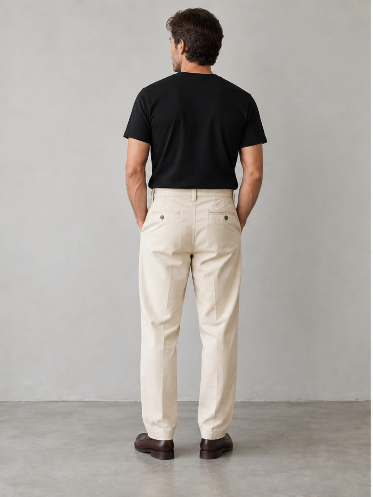 Pantalón de Pinzas - Crudo