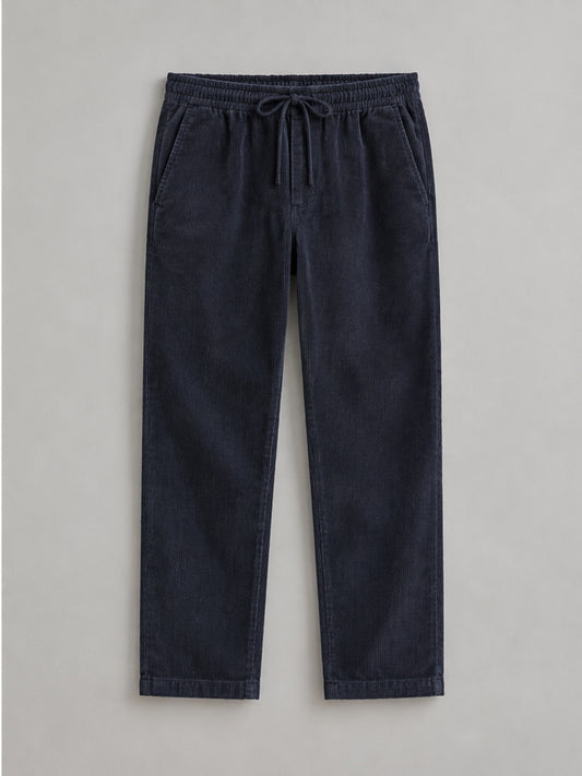 Pantalón Esencial con Cordón - Azul Noche