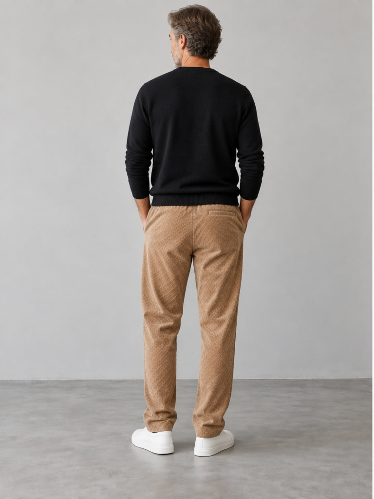 Pantalón Versátil con Cordón - Camel