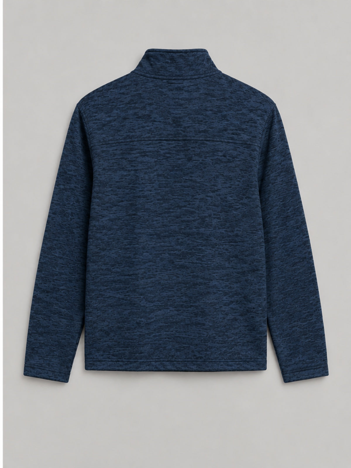 Jersey Suave Cuarto de Cremallera - Azul Marino