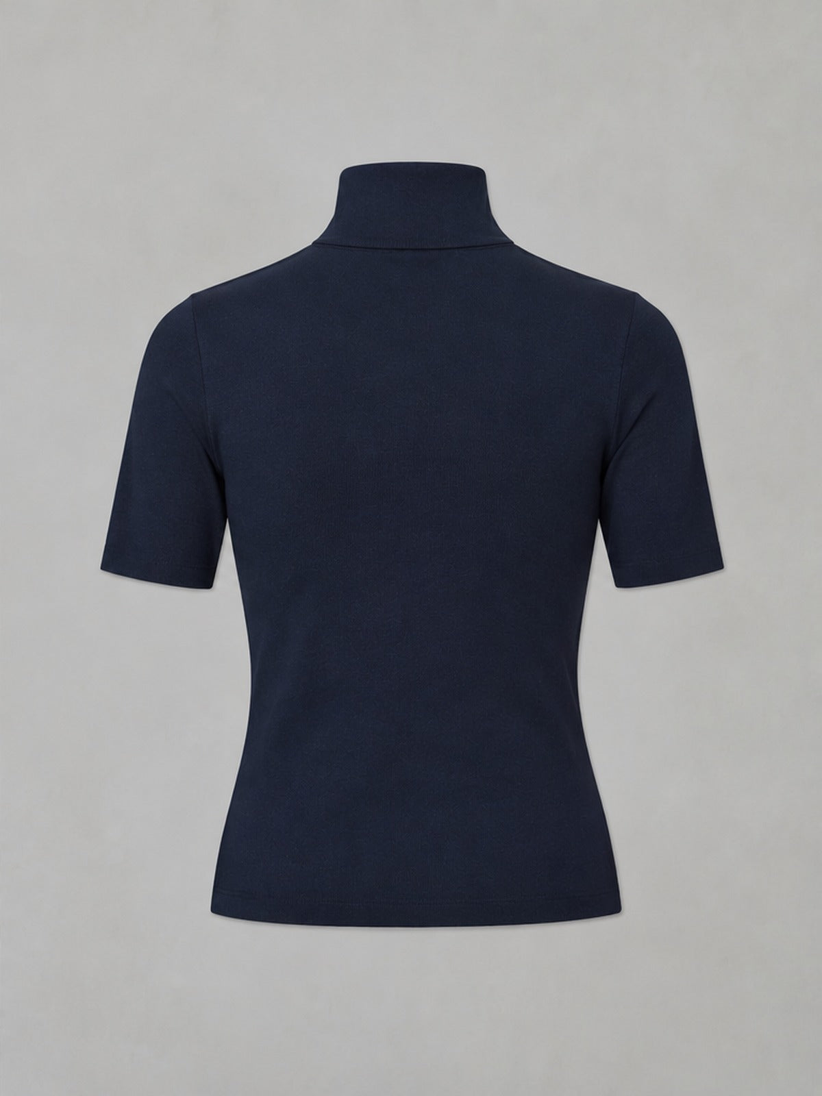 Camiseta Cuello Alto - Azul Marino