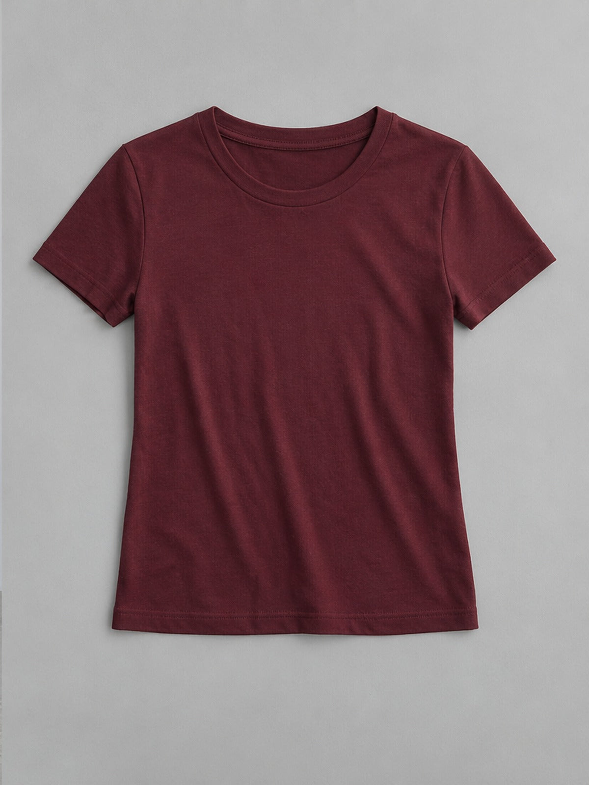 Camiseta Térmica Cuello Redondo - Burdeos
