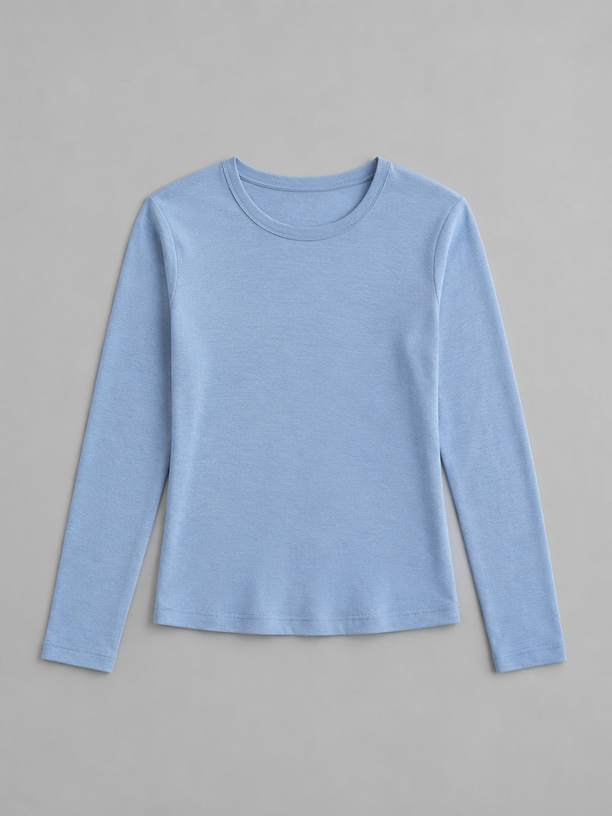 Camiseta Punto Suave - Azul Cielo